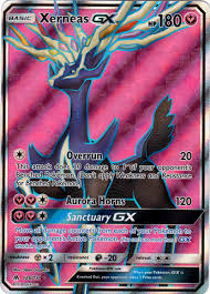Xerneas Gx 126 131 Full Art Ultra Rare Pokemon Singles Sun Moon Sets Forbidden Light Spell Bound