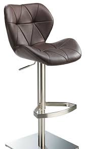 Leather bar stools double as counter stools, too. Real Leather Kitchen Breakfast Bar Stools Wood Or Chrome Frames