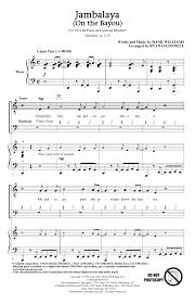 This worksheet was created by primaryleap.co.uk. Jambalaya On The Bayou Arr Ryan O Connell Noten Hank Williams Chor Tb