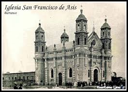 El terremoto más mortífero en la historia del perú antes de 1970 golpeó a lima en octubre de 1746. Iglesia San Francisco De Asis Barranco Destruida Por El Terremoto De 1940 Fuente Cuentame Lima Peru History Barcelona Cathedral Lima