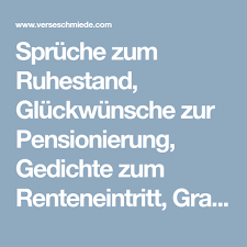 Die schönsten und besten glückwünsche zum ruhestand. Wunsche Pensionierung Ruhestand