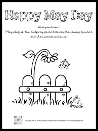 Fedex color printing price per page. Free Happy May Day Coloring Page The Art Kit