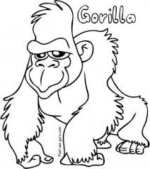 Free printable gorilla coloring pages for kids. Free Printable Gorilla Coloring Sheets Printable Coloring Pages For Kids Animal Coloring Pages Coloring Pictures Coloring Pages For Kids