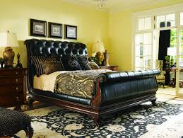Leather Sleigh Bed Bedroom Set King Size Sleigh Bedroom Set Sleigh Bedroom Set Leather Sleigh Bed Lexington Furniture
