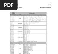 MasterLogic-200 Series Model Guide | PDF | Input/Output ...