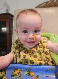 BLW is definitely a fun experience ! My daughter Sunny (8 months) thinks so  anyway 😅😅😅 Fave foods so far: Bacon, Strawberries and Cream Cheese Toast  😅😅😅