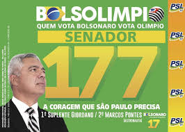Major olímpio e alexandre giordano, seu suplente para o cargo de senador. Facebook