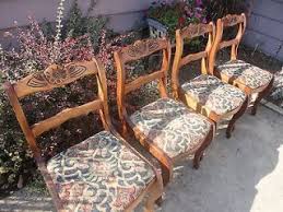 Antique Mahogany Carved Back Dining Chairs Rose Style Victorian Dining Chairs Chair Carved Chairs