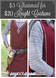 To learn how to make your costume look even more authentic with inexpensive accessories, keep reading! Diy Knight Costume For Under 20 Sweet Anne Designs
