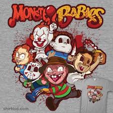 Monster Babies Day Of The Shirt Horror Movie Characters Scary Characters