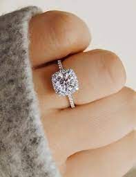 Ebay 3 Carat Band Wedding Ring 14k White Gold Unique Engagement Rings Rose Gold Engagement Ring