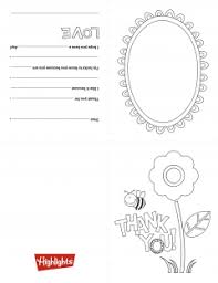 Show your gratitude and thanks to someone by coloring in the whimsical thank you cards. Printable Thank You Cards Highlights