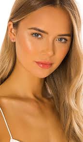 EF COLLECTION 14KY Pink Sapphire & Diamond Princess Mini Huggie Earring in  Yellow Gold