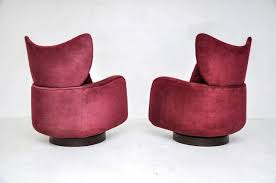 Vladimir Kagan Swivel Lounge Chairs Modern Style Furniture Chair Lounge Chair