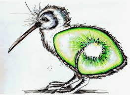 The Kiwi Fruit Bird By Keidapirate On Deviantart Bird Drawings Animal Tattoos Drawings