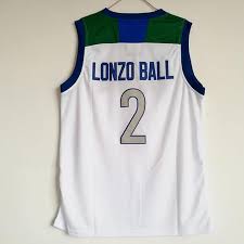32 punkte, 11 rebounds und 10 assists. Lonzo Ball 2 Chino Hill High School Huskies Jersey Jersey One