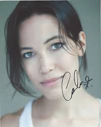 ACTRESS CAROLINE FORD SIGNED AUTHENTIC 8X10 PHOTO w/COA FREE REIN CARNIVAL  ROW