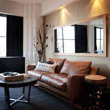 Family room decorating ideas with leather furniture. What Goes With Leather Furniture