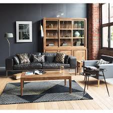 Credenza A 3 Ante In Legno Massello Di Sheesham Stockholm Maisons Du Monde Idee Per Decorare La Casa Idee Di Interior Design Soggiorno Divano Pelle