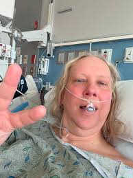 Congratulations Veronica! So nice to see your face. may recovery be  uncomplicated. 💜