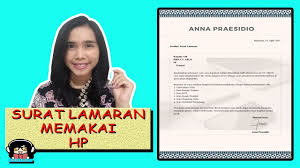 Contoh surat lamaran kerja pt telkom terbaru 2016 format word contoh surat lamaran kerja surat resmi surat pribadi dan laporan pimpinan surat pendidikan. Surat Lamaran Kerja Di Hp Android Youtube