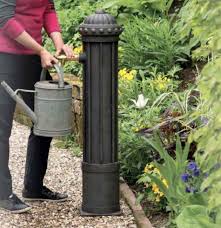 Vidaxl wassersäule edelstahl 95 cm wasserzapfstelle wasserzapfsäule brunnen. Grosse Wassersaule Fur Den Garten Aus Handgefertigten Schmiedeeisen