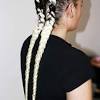Wearing braids or twist extensions while transitioning. 1