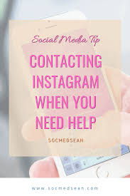 Oct 16, 2014 · sally june 30, 2021 at 10:24 am reply. Answered How Do I Contact Instagram Support When I Need Help Socmedsean Social Media Sean
