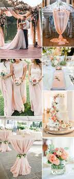 7 Most Popular Greenery Wedding Color Combos You Can Never Miss Elegantweddinginvites Com Blog Peach Wedding Colors Wedding Themes Summer Summer Wedding Colors