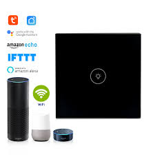 Tuya smart is the leading agile iot platform for all device manufactures.tuya smart has cooperated with thousands of brands. 1gang Wifi Smart Light Switch Remote Control Tuya Smart Google Home Amazon Alexa Ifttt Amazon Alexa App Remote Wifi