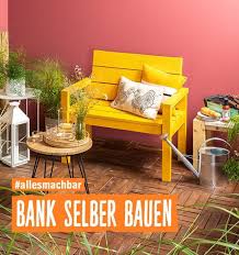 Stylische Gartenbank Selber Bauen Geniesse Den Sommer Auf Deiner Terrasse Oder Dem Balkon Mit Gartenbank Garden Bench Diy Outdoor Furniture Balcony Furniture