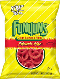 This will serve about 6 people. Fry S Food Stores Funyuns Flamin Hot Flavored Onion Rings 1 Oz