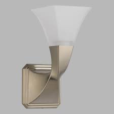 Uses one 60 watt c7 light. Brizo Virage Light Single Sconce Best Pricing Spec Sheet Free Shipping
