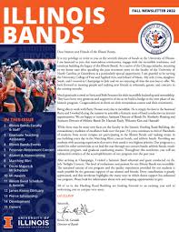 University of Illinois Bands Fall Newsletter 2022 by College of Fine and  Applied Arts at Illinois