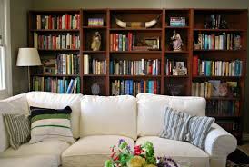 The Home Library Pancakes And French Fries Apartment Decorating Livingroom Front Room Furnishings Living Room Sofa
