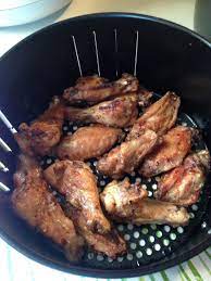 Chicken Wings In The Air Fryer Came Out Crispy Air Fryer Recipes Air Fryer Chicken Air Frier Recipes