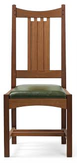 It replaces a smaller round table that matched the. Arts And Crafts Dining Chair Finewoodworking