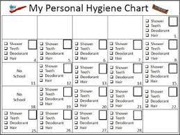 Personal Hygiene Chart Life Skills Lessons Teaching Life Skills Life Skills Activities