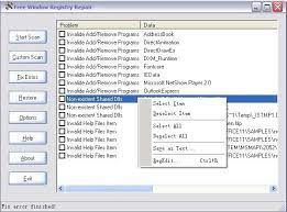 Have you ever heard of the windows registry? Free Window Registry Repair A Windows Registry Repair Freeware