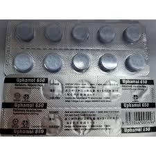 Ubat Demam Panas Badan Sakit Kepala Uphamol 650mg Tab Paracetamol 10biji Shopee Malaysia