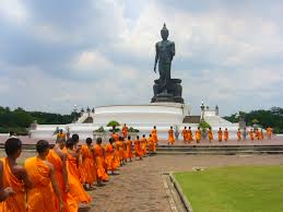 Buddhist monks are all vegetarian, so any cravings for a steak will have to wait. Bhikkhu Wikipedia