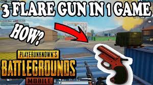 Omg 3 Flare Gun In One Game How Pubg Mobile How To Get Flare Gun In 0 8 0 Update Youtube