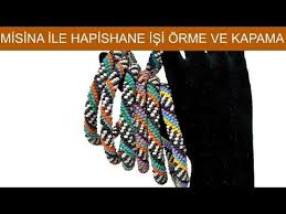 Misina Ile Girintili Hapishane Isi Orme Ve Sifir Kapama Nasil Yapilir Youtube Misina Boncuk Bileklik