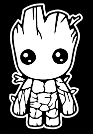 Groot is a fictional character that appears in the marvels comic, it also a groot coloring pages ideas. Baby Groot Coloring Shefalitayal