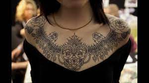 There's a lot of area to cover on legs, which make them an ideal spot for a cool tattoo. Chest Tattoos For Women Youtube