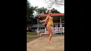 Bit Tittys Out While Jumping Rope, A Great Idea!