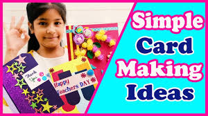Simple, cute, and perfect for someone special. 3 Diy Handmade Cards For Teachers Day How To Make Cards For Kids 2018