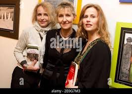 Fanny Cottencon and Florence Darel attending the party hosted by Sylvie  Bourgeois for her new book 'Sophie a Cannes' in Paris, France