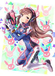 D.VA♥」/「zenyu」のイラスト [pixiv] #overwatch #D.VA #オーバーウォッチ #小女  #overwatch100users入り | イラスト, かわいいアニメガール, かわいい