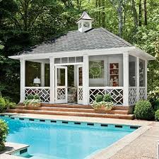Poolside Escapes Pool Houses Outdoor Rooms Pool House